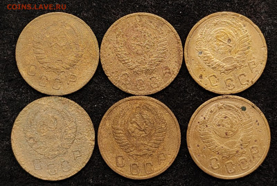 2 коп. Погодовка 1926-57г (20 шт.) 30.12.2023 до 22:00ч МСК - 4 (2)