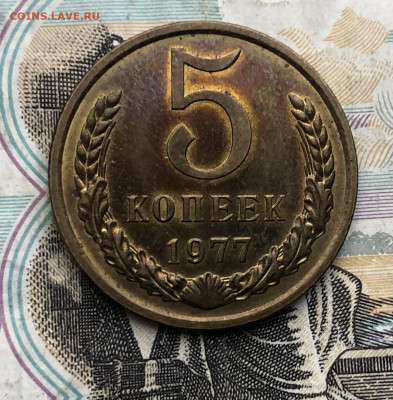 5 копеек 1977 года (Блеск) до 25.12.23 в 22:00 - IMG_1495