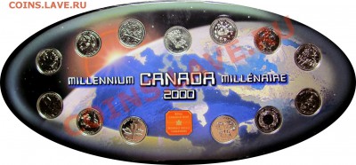 F56 Канада Набор куотеров 2000 Millennium до 13.01 в 22°° - D97 Millenium Quarters_1