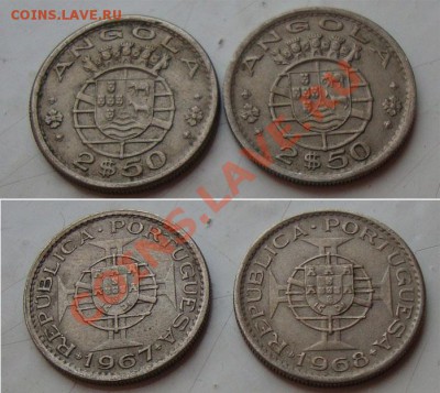 Нечастые иностранные монеты 19-20 века - angola-2_5D