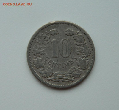 Люксембург 10 сантимов 1901 г. до 02.01.24 - DSCN8734.JPG