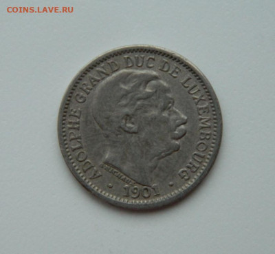 Люксембург 10 сантимов 1901 г. до 02.01.24 - DSCN8735.JPG