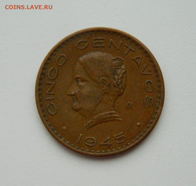 Мексика 5 сентаво 1945 г. до 02.01.24 - DSCN8934.JPG