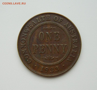 Австралия 1 пенни 1933 г. (Крупная!) до 02.01.24 - DSCN8924.JPG