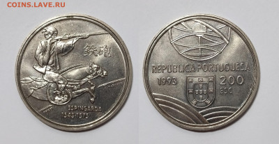 Португалия 200 эскудо 1993 г Спрингальд - 4.01 - IMG_20231230_211126