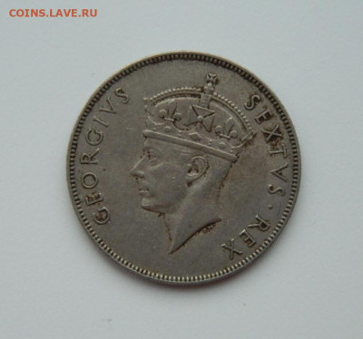 Брит. Восточная Африка 1 шиллинг 1950 г. (Фауна) до 04.01.24 - DSCN9002.JPG