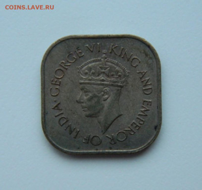 Британский Цейлон 5 центов 1945 г. до  04.01.24 - DSCN9047.JPG