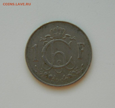 Люксембург 1 франк 1953 г. до 04.01.24 - DSCN9389.JPG