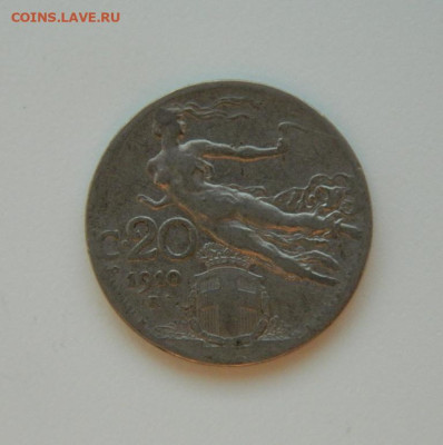 Италия 20 чентезимо 1910 г. до 04.01.24 - DSCN9365.JPG
