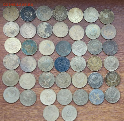 5 коп 44 штуки с 1926г-1955г Окончание: 6.01.24. 22:00 - 5коп3