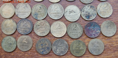 2 коп 33 штуки с 1924г-1957г Окончание: 6.01.24. 22:00 - 2коп2