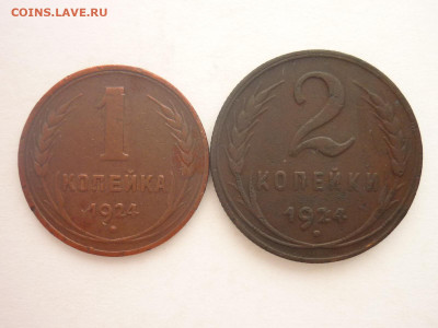 1 и 2 копейки 1924г., до 06.01.24г., 22.00 - P1230381.JPG