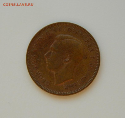 Великобритания 1 фартинг 1947 г. (Фауна) до 04.01.24 - DSCN9293.JPG