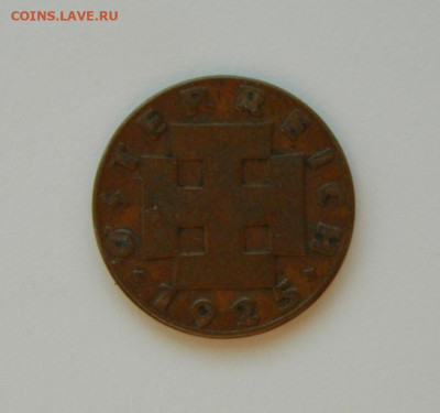 Австрия 2 гроша 1925 г. до 04.01.24 - DSCN9335.JPG