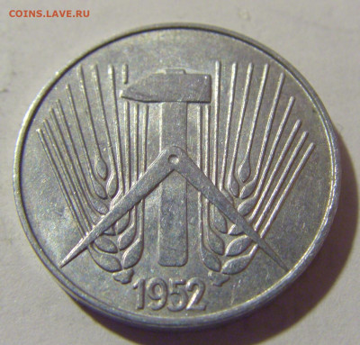 5 пфеннигов 1952 Е ГДР №1 08.01.2024 22:00 МСК - CIMG3562.JPG