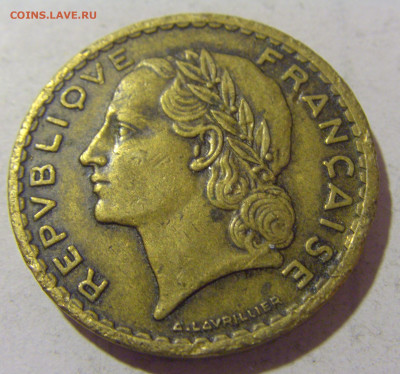 5 франков 1946 бронза Франция №1 08.01.24 22:00 М - CIMG3685.JPG