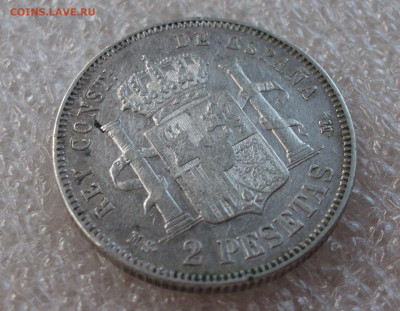 Испания 2 песеты. 1882 год - 012.JPG