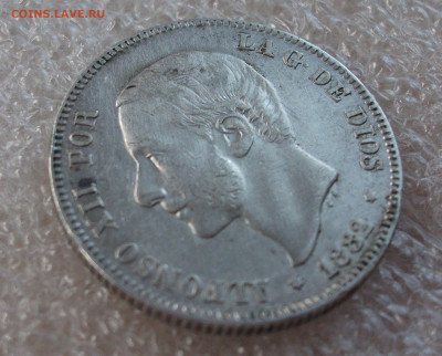 Испания 2 песеты. 1882 год - 010.JPG