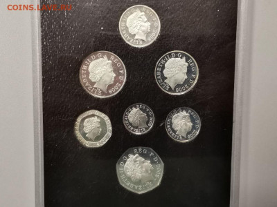 Великобритания 2008 Королевский герб(7шт), Ag925, до 10.01 - ЯЯ Англия набор 7шт-2