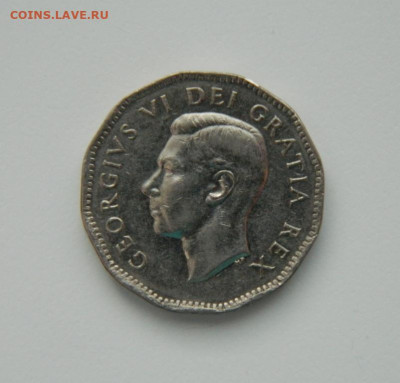 Канада 5 центов 1951 г. (Юбилейная) до 09.01.24 - DSCN9423.JPG