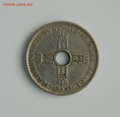 Норвегия 1 крона 1949 г. до 09.01.24 - DSCN9495.JPG