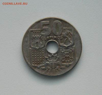 Испания 50 сентимо 1949 г. до 09.01.24 - DSCN9585.JPG