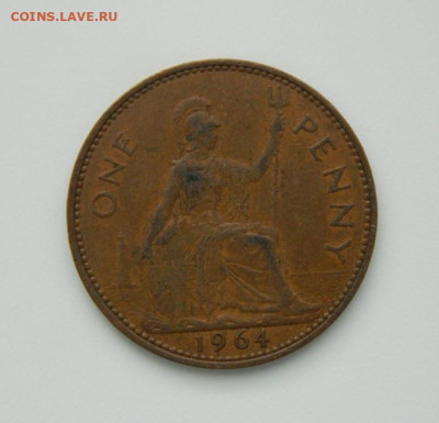 Великобритания 1 пенни 1964 г. (Крупная) до 09.01.24 - DSCN9450.JPG