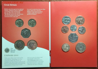 Нечастый набор Великобритании 2011 года из 13 монет - 7.01 - IMG_20230611_071340