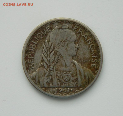 Французский Индокитай 20 сантимов 1941 г. до 10.01.24 - DSCN9465.JPG