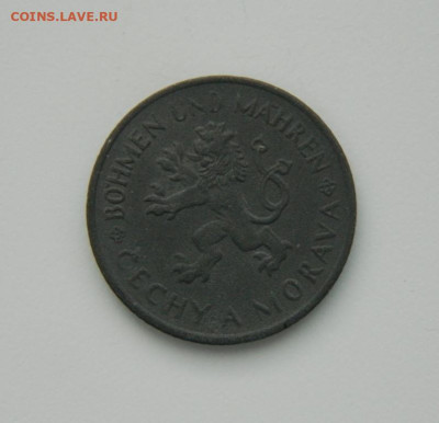 Богемия и Моравия 1 крона 1942 г. (Цинк) до 10.01.24 - DSCN9456.JPG