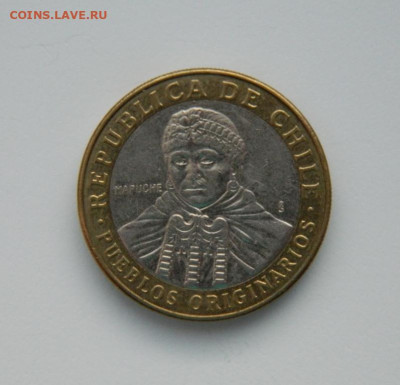 Чили 100 песо 2012 г. (БИМ). до 10.01.24 - DSCN9555.JPG