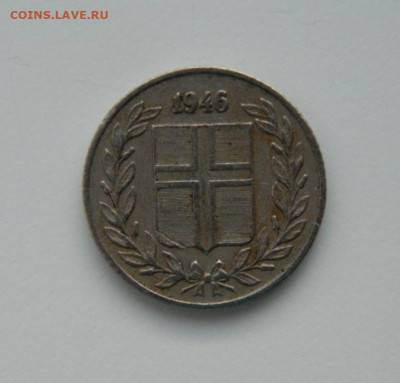 Исландия 25 эйре 1946 г. до 10.01.24 - DSCN9529.JPG