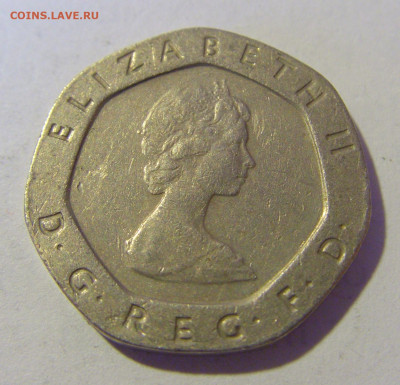 20 пенсов 1982 Англия №3 12.01.24 22:00 М - CIMG2083.JPG