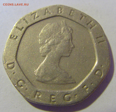 20 пенсов 1982 Англия №4 12.01.24 22:00 М - CIMG2087.JPG