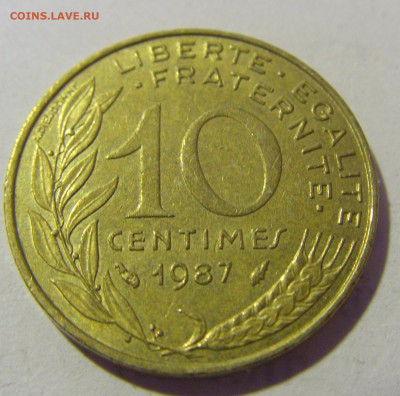 10 сантим 1987 Франция №3 12.01.24 22:00 М - CIMG2189.JPG