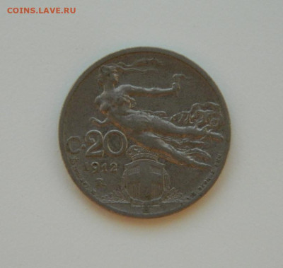 Италия 20 чентезимо 1912 г. до 11.01.24 - DSCN9727.JPG