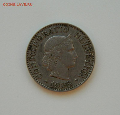 Швейцария 20 раппенов 1925 г. до 11.01.24 - DSCN9725.JPG