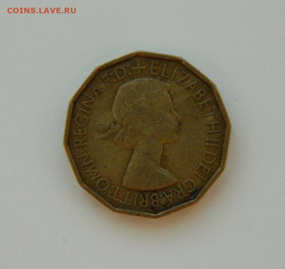 Великобритания 3 пенса 1953 г. до 11.01.24 - DSCN9759.JPG