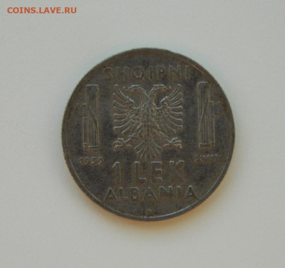 Албания 1 лек 1939 г. (Итальянская оккупация) до 11.01.24 - DSCN9717.JPG