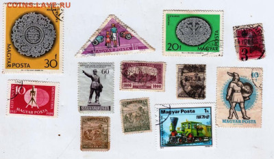 Марки ВЕНГРИИ 12 шт. до 13.01.24 в 23.00 - 042