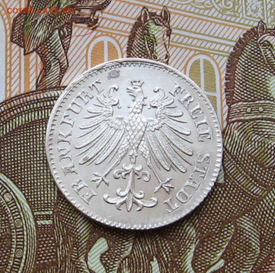 Франкфурт. 3 крейцера 1853 г. до 22.00  14.01.24 - IMG_0212.JPG