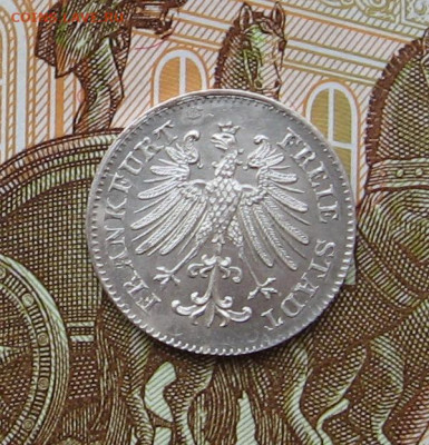 Франкфурт. 3 крейцера 1853 г. до 22.00  14.01.24 - IMG_0211.JPG