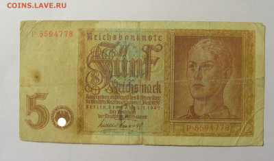 5 марок 1942 Германия (778) 12.01.24 22:00 М - CIMG5216.JPG