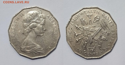 Австралия 50 центов 1982 года, XII Игры Содружества - 10.01 - IMG_20240106_171134