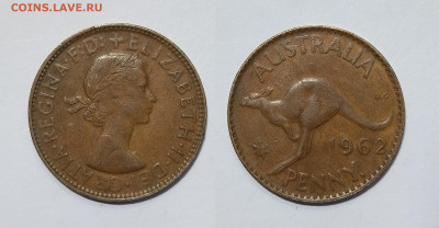 Австралия 1 пенни 1962 года Елизавета II - 10.01 - IMG_20240106_171627
