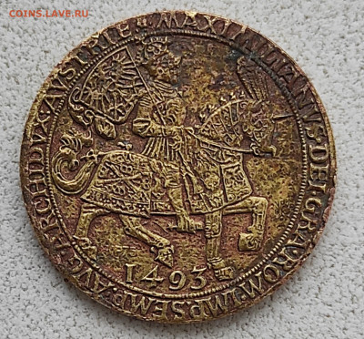 Австрия XIX век Император Максимилиан I (1493 г.) - IMG_20240108_112650