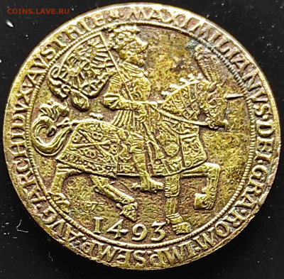 Австрия XIX век Император Максимилиан I (1493 г.) - IMG_20240108_112841