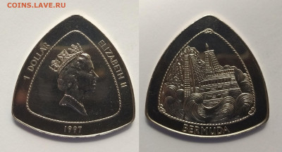Бермудские острова 1 доллар 1997 г крушение - 10.01 - IMG_20240106_171017