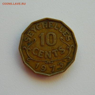 Британские Сейшельские острова 10 центов 1973 г. до 11.01.24 - DSCN9885.JPG