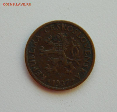 Чехословакия 10 геллеров 1937 г. до 11.01.24 - DSCN9893.JPG